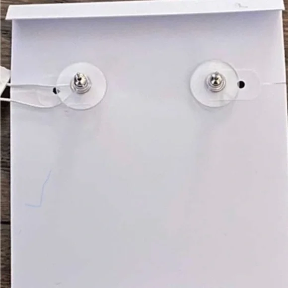 Kendra Scott-Rhodium Platinum rhodium Earrings NWT-Tessa Drusy - Picture 3 of 6